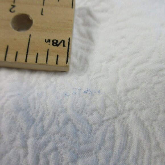 Club Monaco Capri Mid Rise Cropped Pants Women's 8 White Cotton Slim Casual 286 - Picture 7 of 11